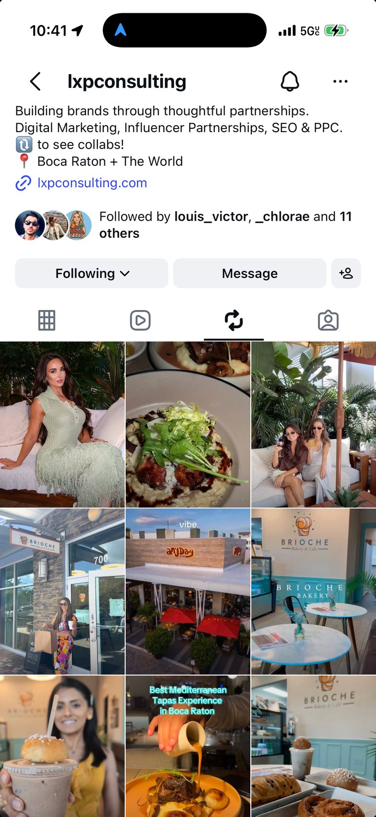 @lxpconsulting Instagram profile
