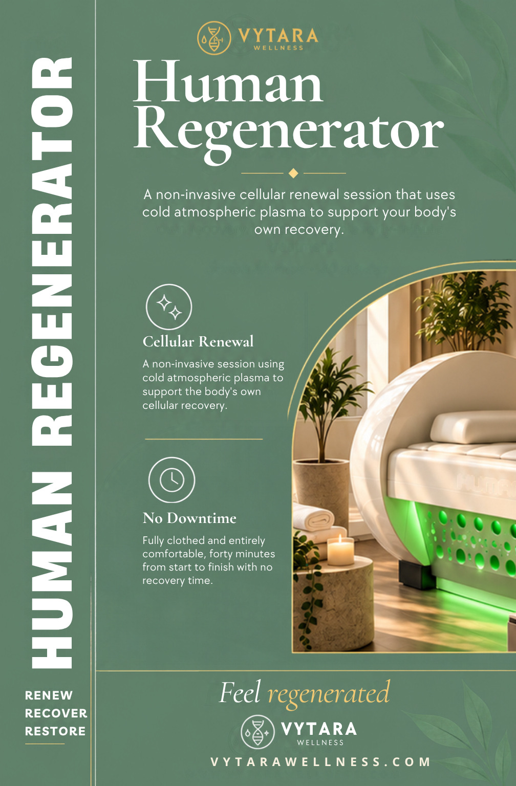 Vytara Human Regenerator treatment poster